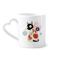 Dıythinker 340 ml Hayvan Evcil Hayvan Sevgili Sevimli Kedi Kahve Kupası