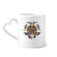 Dıythinker 340 ml Hayvan Yılan Yaratığı Kombinasyon Desenli Kahve Kupası