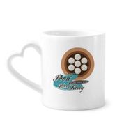 Dıythinker 340 ml Kalp Saplı Hong Kong Xiaolongbao Dumpling Çin Kahve Çömlekçilik Seramik Kupa