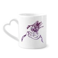 Dıythinker 340 ml Suluboya Maskesi Happy Carnival Of Venice Kahve Kupa