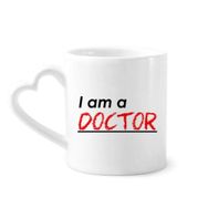 Dıythinker 350 ml Alıntı I Am A Doctor Kupaları Seramik Kupa