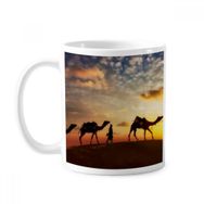 Dıythinker 350 ml All The Way To The Silk Road Deve Çöl Klasik Kupa