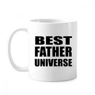 Dıythinker 350 ml Best Father Dad Evren Festival Alıntı Klasik Kupa Beyaz Çömlekçilik Seramik Kupa