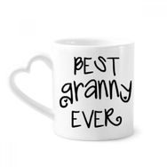 Dıythinker 350 ml Best Granny Ever Alıntıları Aile Bless Kupaları Seramik Kupa