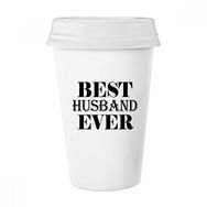 Dıythinker 350 ml Best Husband Ever Alıntı Klasik Kupa Beyaz Çömlekçilik Seramik Kupa