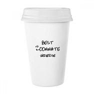 Dıythinker 350 ml Best Roommate Universe Mezuniyet Sezonu Klasik Kupa Beyaz Çömlekçilik Seramik Kupa