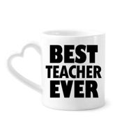 Dıythinker 350 ml Best Teacher Ever Alıntı Festival Kupaları Seramik Kupa