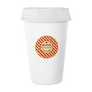 Dıythinker 350 ml Checked UK London Britian Baskılı Klasik Kupa Beyaz Çömlekçilik Seramik Kupa