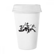 Dıythinker 350 ml Dance People Meksika Totems Meksika Klasik Kupa