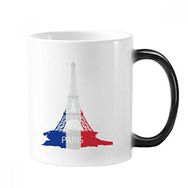 Dıythinker 350 ml Eyfel Kulesi Paris Fransa Ülke Şehir Silüeti Renk Kupa