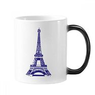 Dıythinker 350 ml Eyfel Kulesi Silüeti Fransa Paris Renk Kupa