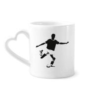 Dıythinker 350 ml Fiziksel Eğitim Futbol Shot Kupaları Seramik Kupa