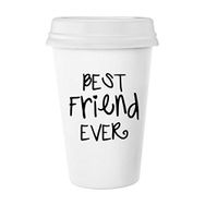 Dıythinker 350 ml Friendship Best Friend Ever Kelimeler Sözler Klasik Kupa