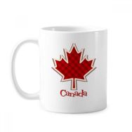 Dıythinker 350 ml Happy Canada Day 4. Temmuz Meydanı Akçaağaç Yaprağı Klasik Kupa