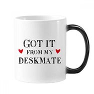 Dıythinker 350 ml It From My Deskmate Mezuniyet Sezonu Değişen Renk Kupa