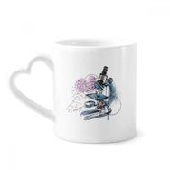 Dıythinker 350 ml Kimya Kowledge Mikroskop Kupaları Seramik Kupa