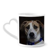 Dıythinker 350 ml Köpek Evcil Hayvan Koyu Resim Kupaları Seramik Kupa