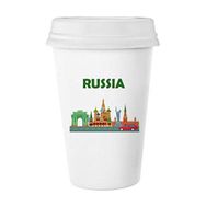 Dıythinker 350 ml Kremlin Heykel Rusya Grafiti Klasik Kupa