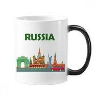 Dıythinker 350 ml Kremlin Heykel Rusya Grafiti Renk Kupa