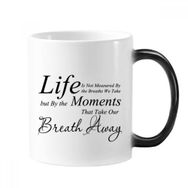 Dıythinker 350 ml Life Moments Nefes Alıntısı Renk Kupa
