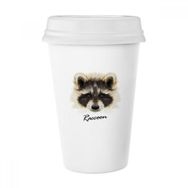 Dıythinker 350 ml Little Mischievousrengi Rakun Hayvan Klasik Kupa