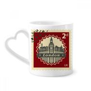 Dıythinker 350 ml London Big Ben Damga Silüeti Britanya BK Kupaları Seramik Kupa