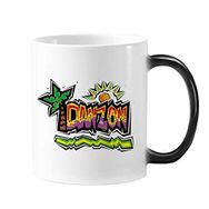 Dıythinker 350 ml Meksika Kültürü Elment Pembe Danzon Slogan Değişen Renk Kupa