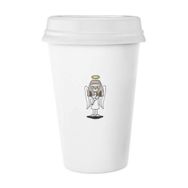 Dıythinker 350 ml Melek Bastet Kanat Halo Yıldız Klasik Kupa