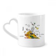 Dıythinker 350 ml Mısır Mumya Horus Kimya Piramit Kupaları Seramik Kupa
