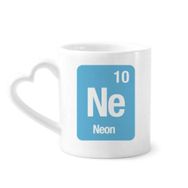 Dıythinker 350 ml Ne Neon Kimyasal Element Bilim Kupaları Seramik Kupa
