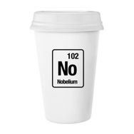 Dıythinker 350 ml Nobelium Chemical Element chem Klasik Kupa Beyaz Çömlekçilik Seramik Kupa