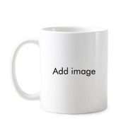 Dıythinker 350 ml Özel Yapım Klasik Beyaz Çömlekçilik Seramik Tutacaklı Ev Dekorasyonusi Fotoğrafınızı Ekle Tasarım Kupa
