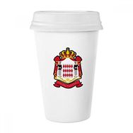 Dıythinker 350 ml Principality of Monaco Ulusal Amblem Klasik Kupa