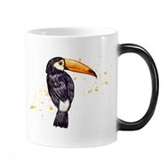Dıythinker 350 ml Ramphastos Toko Kuş Tropik Değişen Renk Kupa