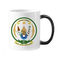 Dıythinker 350 ml Ruanda Afrika Ulusal Amblemi Değişen Renk Kupa