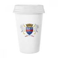 Dıythinker 350 ml Saint BarthÃlemy Asya Ulusal Amblem Klasik Kupa