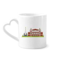 Dıythinker 350 ml Samara Rusya Ulusal Sembol Desenli Kupaları Seramik Kupa