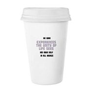 Dıythinker 350 ml See Youself In Beings Buda Alıntı Budizm Klasik Kupa