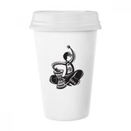Dıythinker 350 ml Tambourine Silüeti Meksika Meksika Klasik Kupa