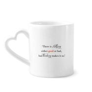 Dıythinker 350 ml There Is Nothing Good Or Bad Kupaları Seramik Kupa