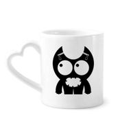 Dıythinker 350 ml Universe Alien Monster Alien Creature Kupaları Seramik Kupa