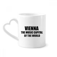 Dıythinker 350 ml Vienna Music Capital Of The World Kupaları Seramik Kupa