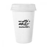 Dıythinker 350 ml World's Okayest Moniter Mezuniyet Sezonu Klasik Kupa
