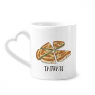 Dıythinker 350 ml Yiyecek Pizza Tayvan Seyahat Kupaları Seramik Kupa