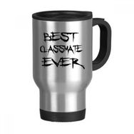 Dıythinker 368 ml Best Classmate Ever Mezuniyet Sezonu Paslanmaz Çelik Seyahat Seyahat Saplı Kupa