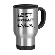 Dıythinker 368 ml Best Roommate Ever Mezuniyet Sezonu Paslanmaz Çelik Seyahat Seyahat Saplı Kupa