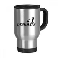 Dıythinker 368 ml Number.1 Deskmate Mezuniyet Sezonu Paslanmaz Çelik Seyahat Seyahat Saplı Kupa