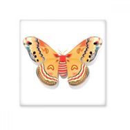 Dıythinker 3D Çin Kelebek Turuncu Renkli Seramik 10x10 cm Seramik Karo