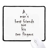 Dıythinker A Man's Best Friends Are His Ten Fingers Kaymaz Siyah Başlıklı Kenarlar
