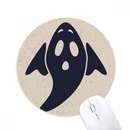 Dıythinker A Winged Halloween Hayalet Baskılı Yuvarlak Kaymaz Kauçuk Mouse Pad
